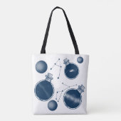 Tote Bag Univers dans une bouteille (Dos)