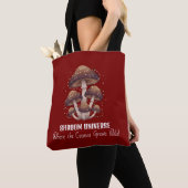 Tote Bag Univers de champignons célestes Constellation (De près)