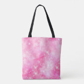 Tote Bag Univers de galaxie rose (Dos)