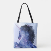 Tote Bag Univers de licorne - cosmique (Dos)