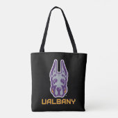 Tote Bag Université d'Albany Great Danes (Dos)