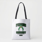 Tote Bag Université de Penguin - Vert (Devant)