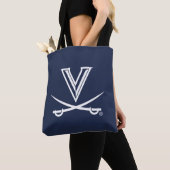 Tote Bag Université de Virginie Sabre (De près)