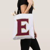 Tote Bag Université Elon E (De près)