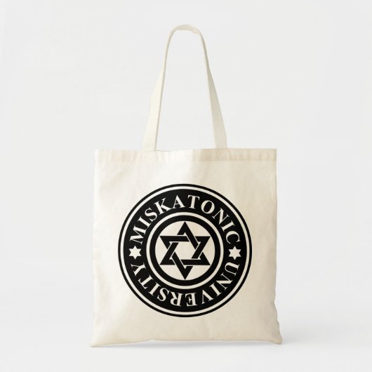 TOTE BAG UNIVERSITÉ MISKATONIQUE (Devant)