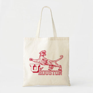 Tote Bag Université vintage de Houston Mascot Cougar -clean