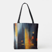 Tote Bag Urban Lights Abstract Geometry (Dos)