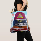 Tote Bag US Florida - Key West - Bouée à pointe la plus au (De près)