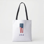 Tote Bag USA Flag Carrying Tote  (Devant)