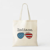TOTE BAG USA VERRES PILOTES INDIANA (Dos)