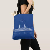 Tote Bag USCG Cutter Hamilton whec-715 - ABD (De près)