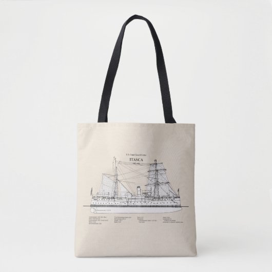 Tote Bag USCG Cutter Itasca - SBD (Devant)