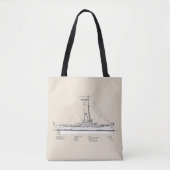 Tote Bag USCG Cutter Modoc wpg-46 - SBD (Devant)