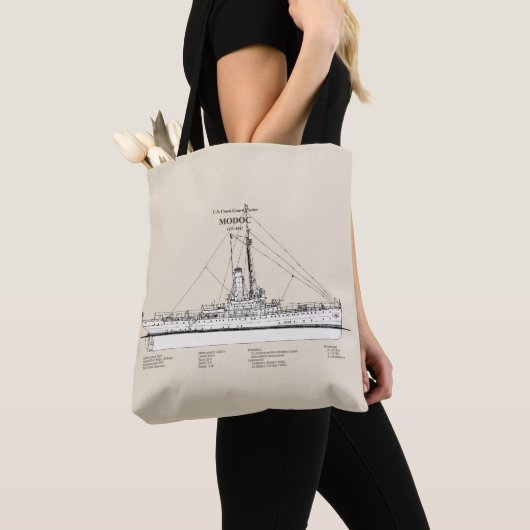 Tote Bag USCG Cutter Modoc wpg-46 - SBD (De près)