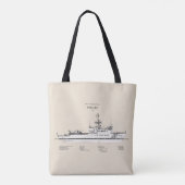 Tote Bag USCG Legare wmec-912 - SBD (Dos)