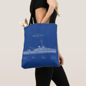 Tote Bag USCG Roger B. Taney whec-37 - ABD (De près)