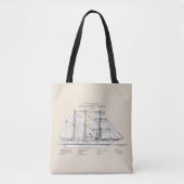 Tote Bag USCGC Alexander Hamilton wix-272 - SBD (Devant)