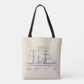 Tote Bag USCGC Alexander Hamilton wix-272 - SBD (Dos)