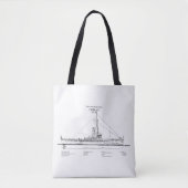 Tote Bag USCGC Chelan - SBD (Devant)