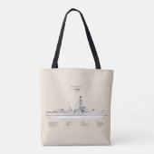 Tote Bag USCGC Cobb wpg-181 - SBD (Dos)