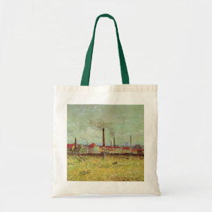Tote Bag Usines à Asnières par Vincent van Gogh