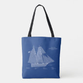 Tote Bag USRC Alexander Hamilton - ABD (Dos)