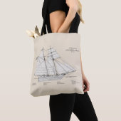 Tote Bag USRC Alexander Hamilton - SBD (De près)