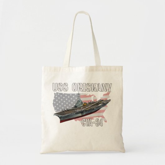 Tote Bag USS Oriskany CVA-34 Jour des anciens combattants d (Devant)