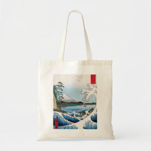 Tote Bag Utagawa Hiroshige - Mer au large de Satta, provinc