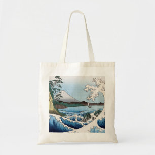 Tote Bag Utagawa Hiroshige - Mer au large de Satta, provinc