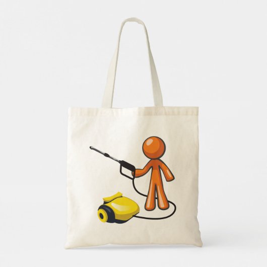 Tote Bag Utilisation D'Une Lave-Pression (Dos)