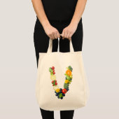 Tote Bag V-eggies de VeggieArt (Devant (produit))