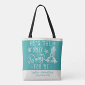 Tote Bag Vacances assorties mignonnes de croisière de mari (Dos)