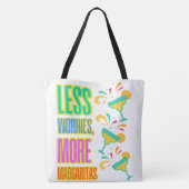 Tote Bag vacances, boissons et plus (Dos)
