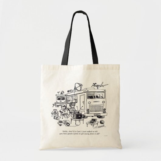 Tote Bag Vacances de famille (Devant)
