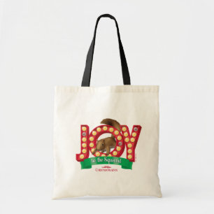 Tote Bag Vacances de Noël   Joie à l'écureuil
