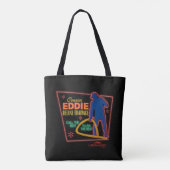 Tote Bag Vacances de Noël | Symbole Cousin Eddie Neon (Dos)