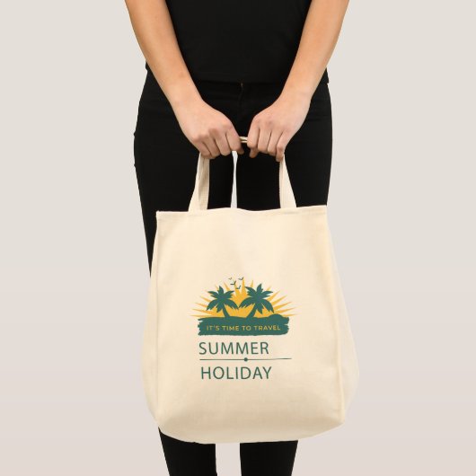 Tote Bag Vacances d'été Paysage (Devant (produit))