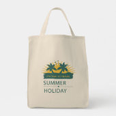 Tote Bag Vacances d'été Paysage (Dos)