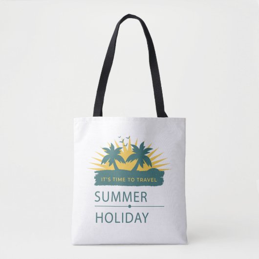 Tote Bag Vacances d'été Paysage (Devant)