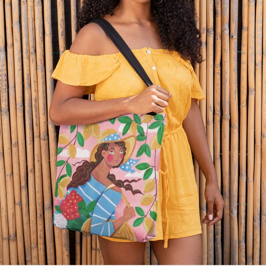 Tote Bag Vacances d'été pour femme italienne