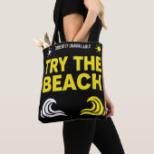 Tote Bag  Vacances drôles à la plage (De près)