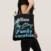 Tote Bag Vacances en famille (De près)