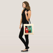 Tote Bag Vacances en road trip (Devant (modèle))