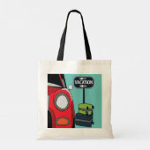 Tote Bag Vacances en road trip (Dos)