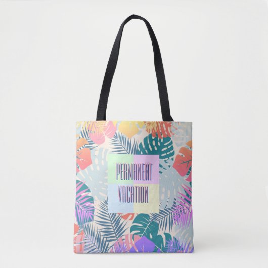 Tote Bag Vacances permanentes (Devant)