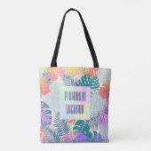 Tote Bag Vacances permanentes (Dos)