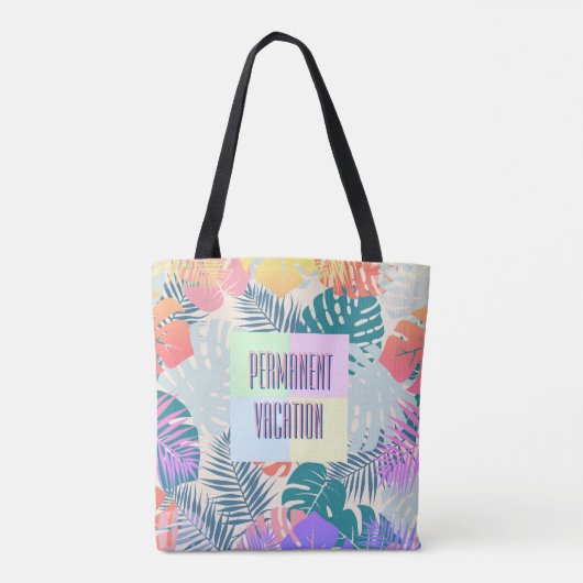Tote Bag Vacances permanentes (Dos)