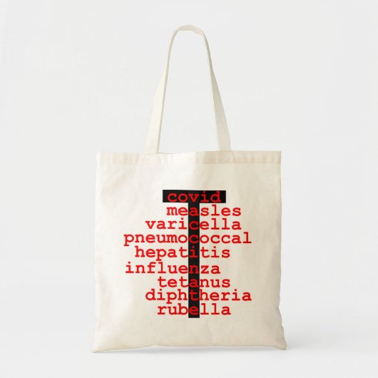 Tote Bag Vaccinates COVID (Devant)