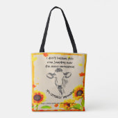 Tote Bag "Vache..." (Dos)